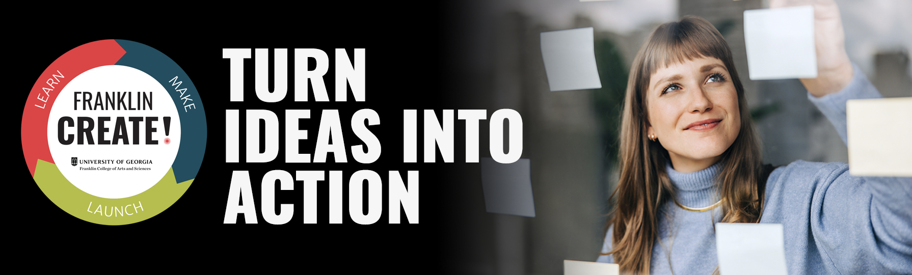 Franklin Create logo - Turn Ideas Into Action