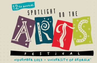 spotlight on the arts logo