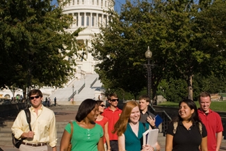 students at the capital