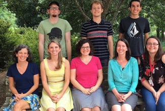 group photo outdoors