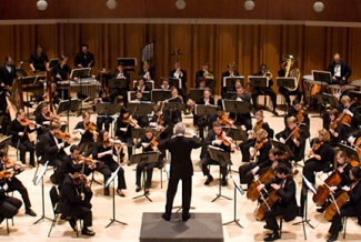 orchestra in concert