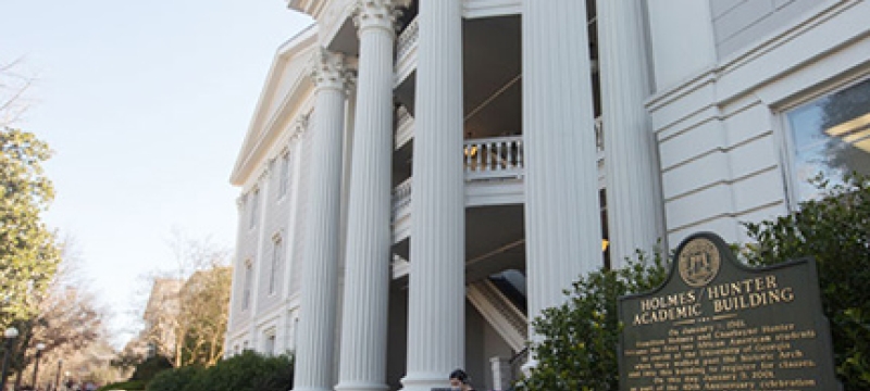 Holmes Hunter building, campus