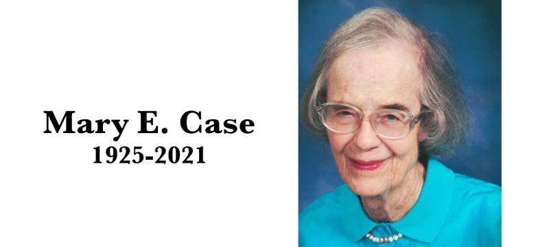 photo of woman, with text