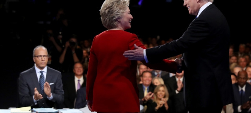 Donald Trump and Hillary Clinton photo