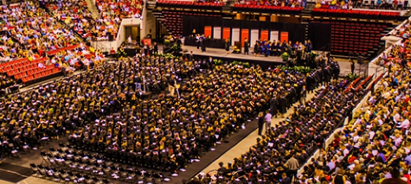 commencement ceremony photo