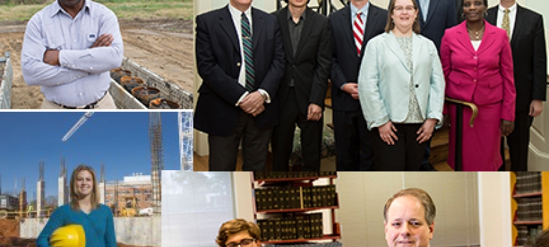 people in groups and outdoors, in classroom