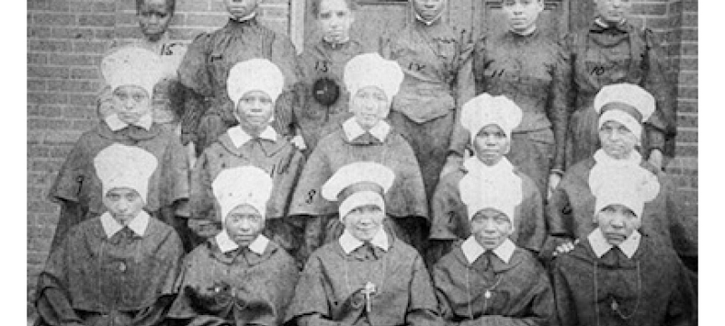 historical photo of black nuns