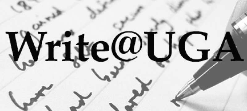 Graphic over pen and written words