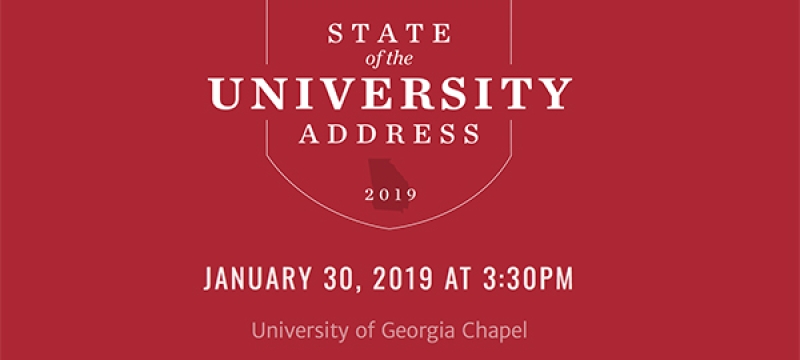 white text graphic on red with state of Georgia shape
