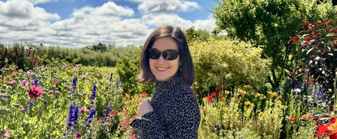 photo of woman in garden, day